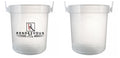 32 oz Plastic Rum Buckets with Custom Sticker