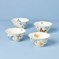 Butterfly Meadow Herbs Rice Bowls - Set of 4