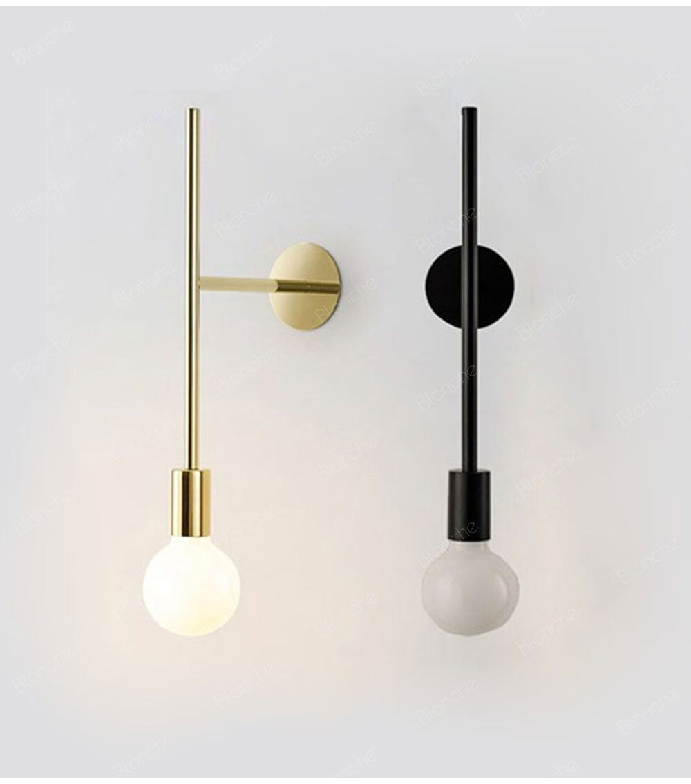 Dian Glass & Metal Wall Light