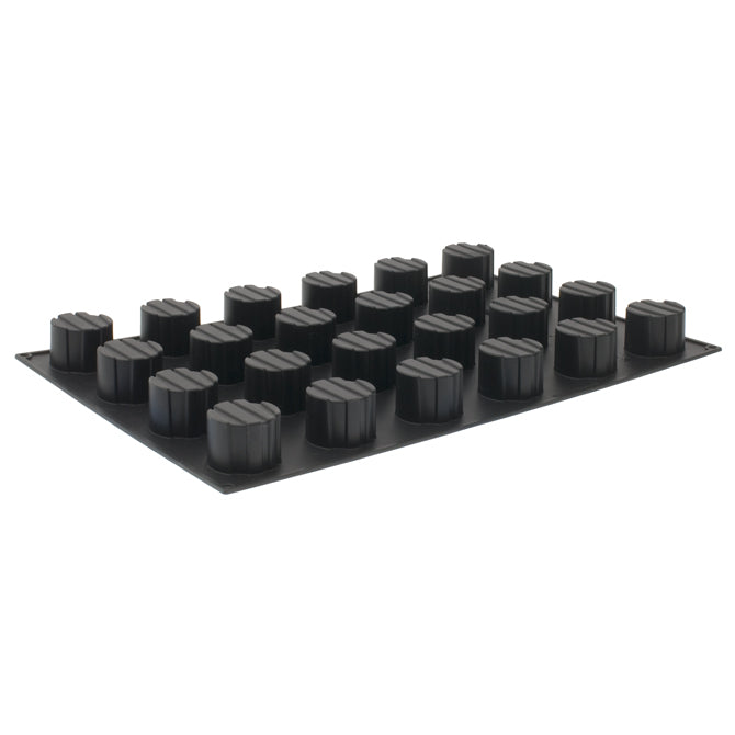 Pavoflex Silicone Ridged Cylinder