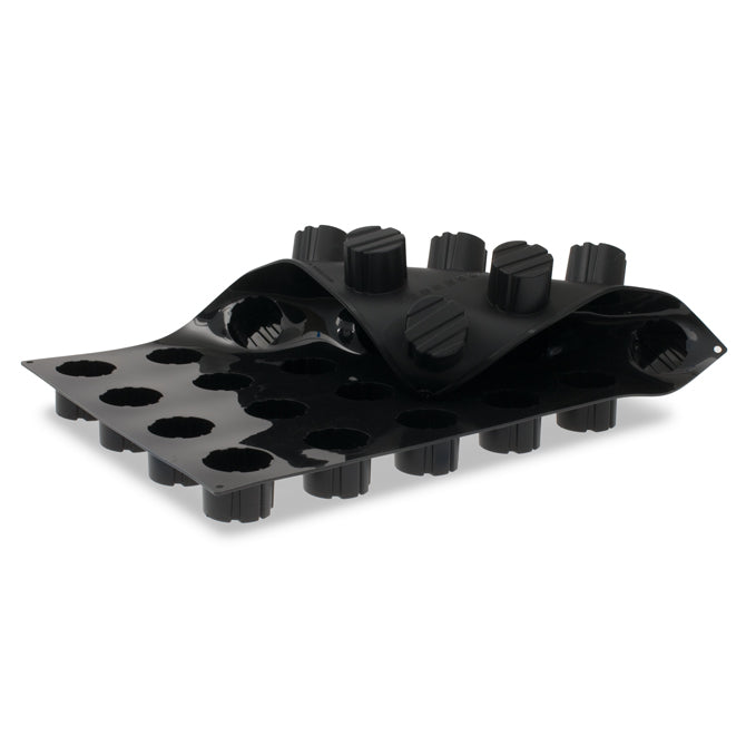 Pavoflex Silicone Ridged Cylinder