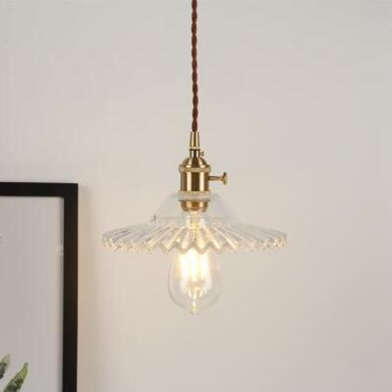 Vintage Petal Crystal Pendant Light Collection