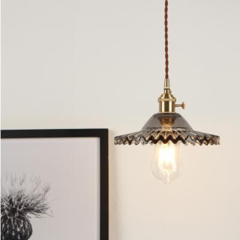 Vintage Petal Crystal Pendant Light Collection